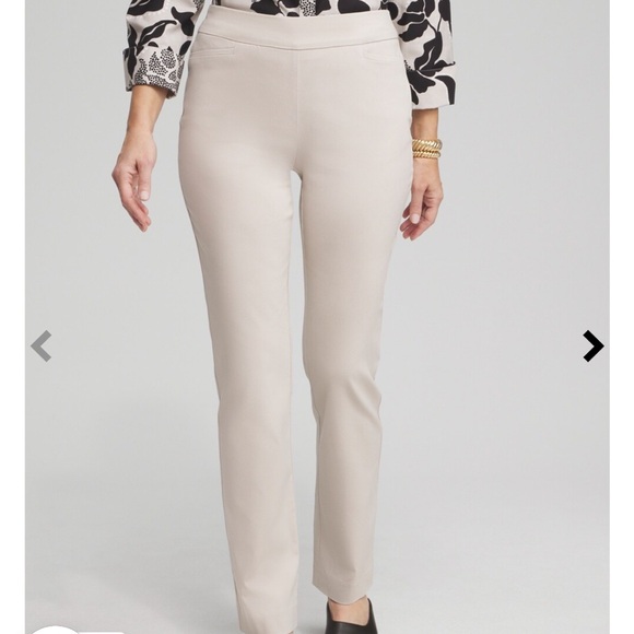 Chicos so slimming gray pants. Size 2. Worn once - Picture 3 of 6